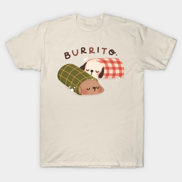 Burrito Pups T-Shirt by LittleChings